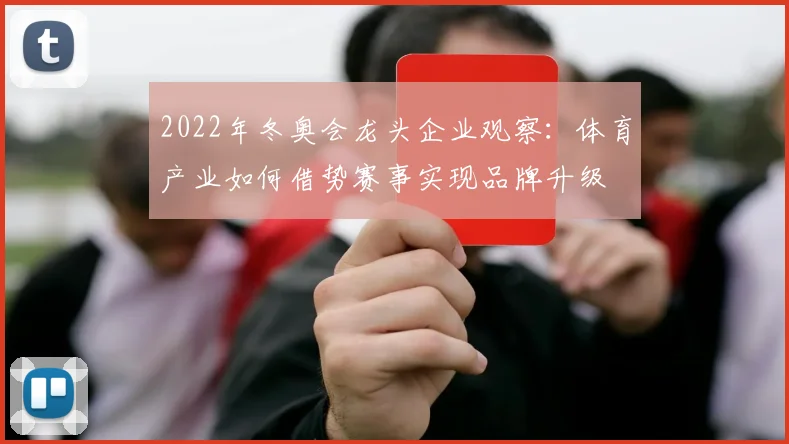 2022年冬奥会龙头企业观察:体育产业如何借势赛事实现品牌升级